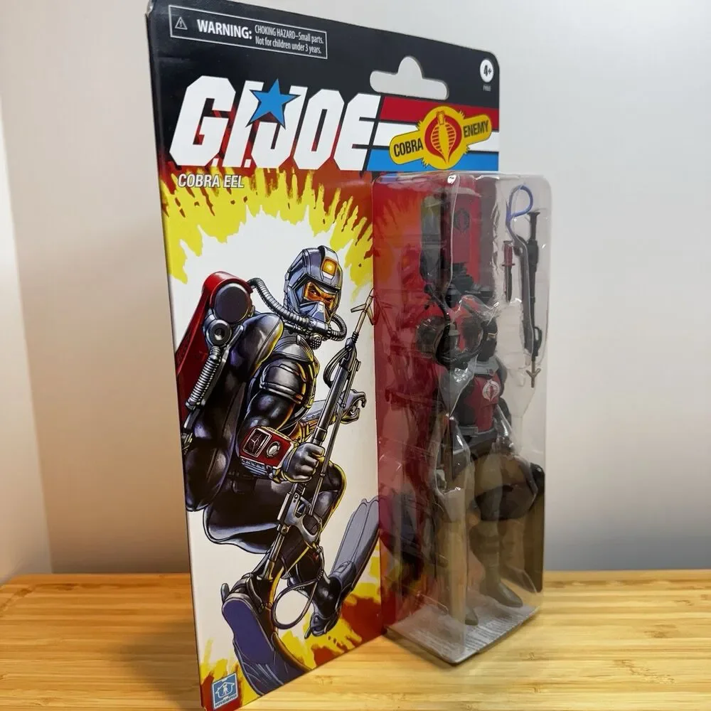 G.I. Joe Cobra Eel Classified Series Retro Card 6-Inch Figure Hasbro NEW